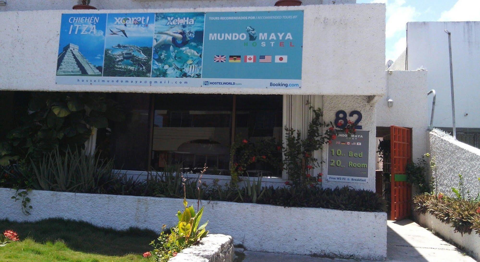 Hostel Mundo Maya Cancun Ngoại thất bức ảnh